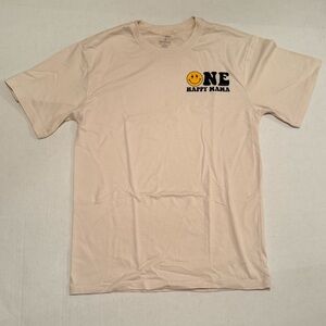 🙂 One Happy Mama T-shirt for One Happy Dude Themed Birthday Cream Natural Color